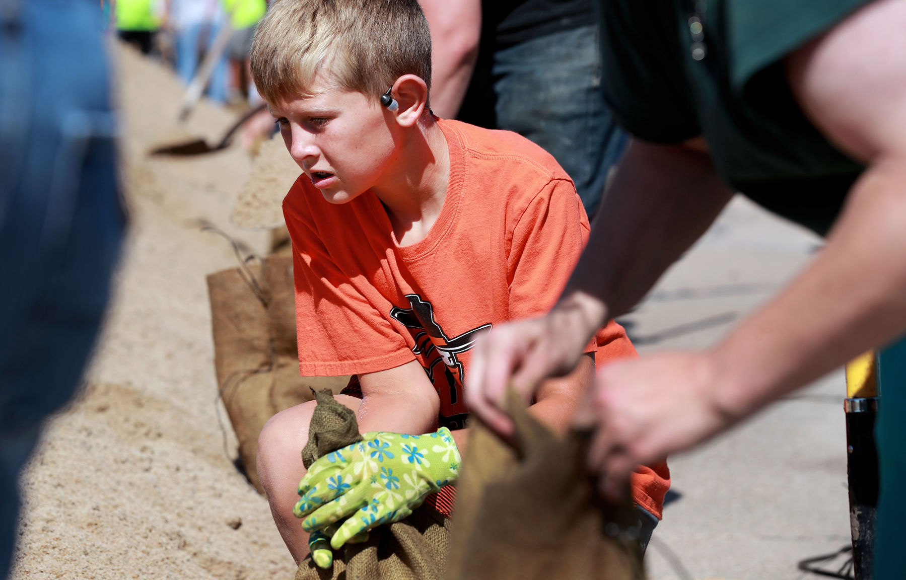 Wood River flood prep